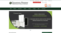 Desktop Screenshot of channelvision.com